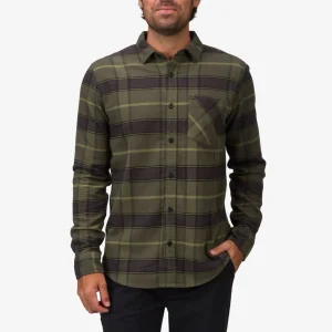 REEF Anders Long Sleeve Woven Shirt | Outerwear