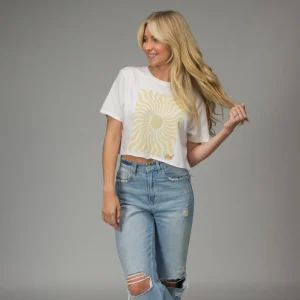 REEF Arya Crop Crew Tee | Women T-shirts, Tanks & Dresses