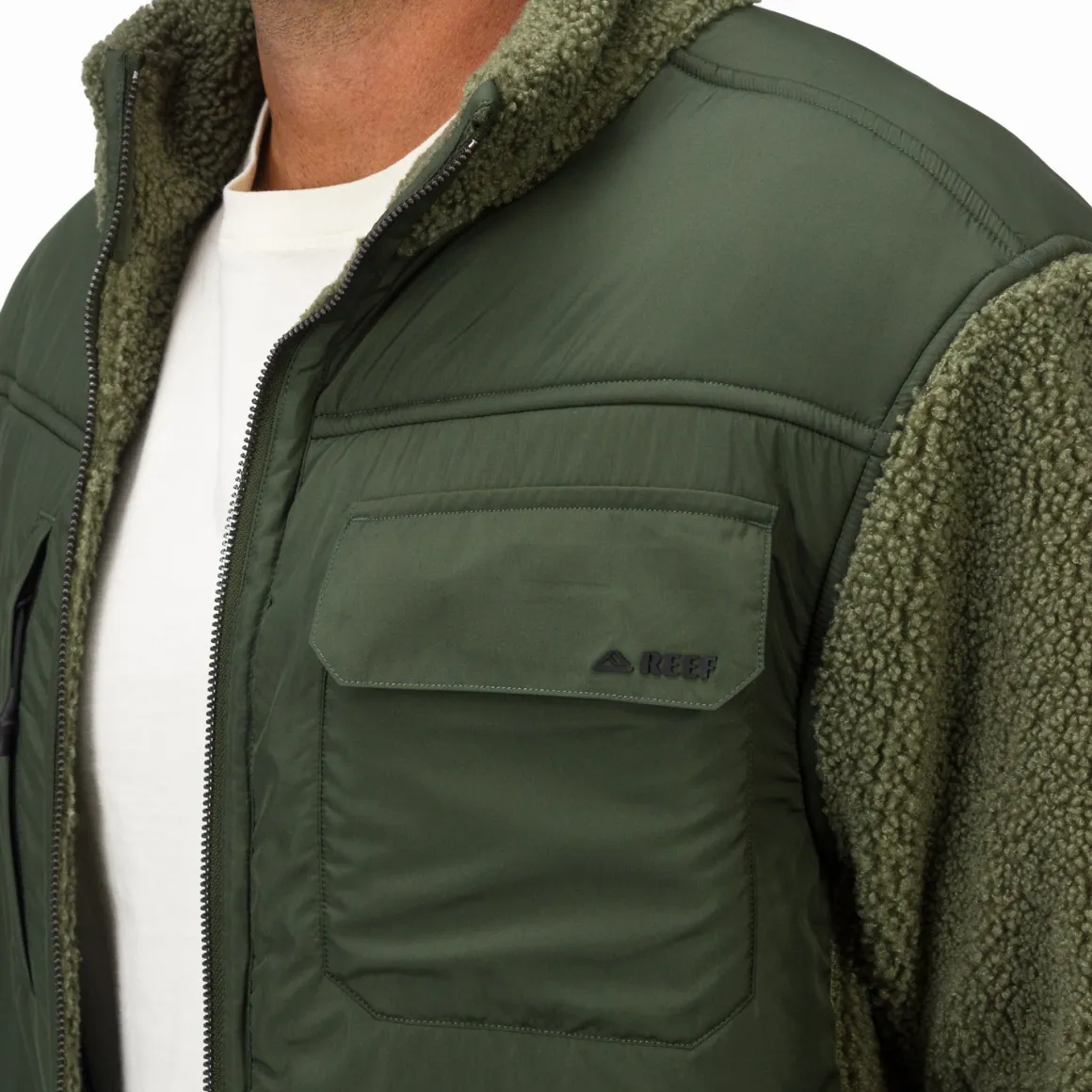 REEF Cooke Sherpa Jacket | Outerwear