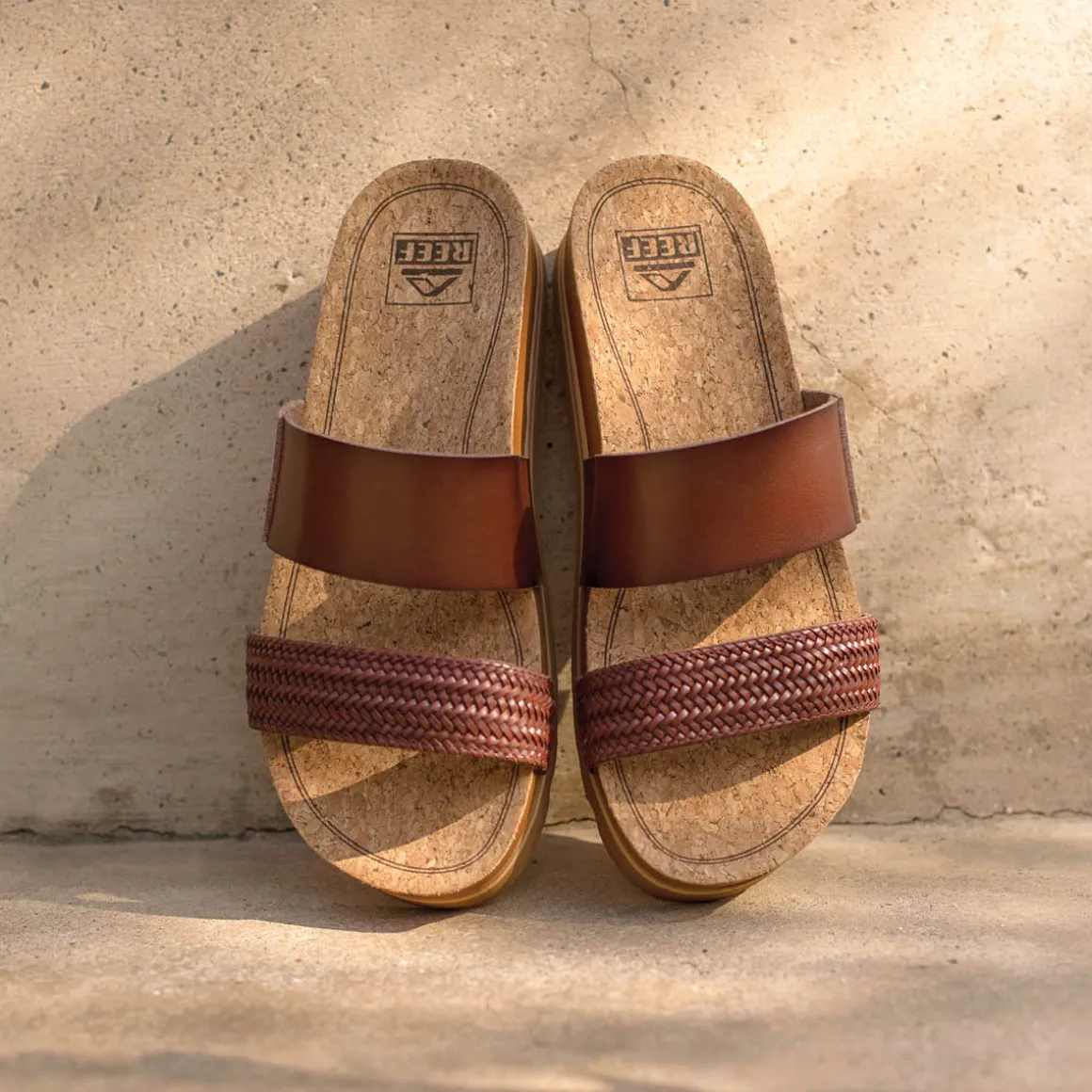REEF Cushion Vista Hi | Women Slides | Sandals
