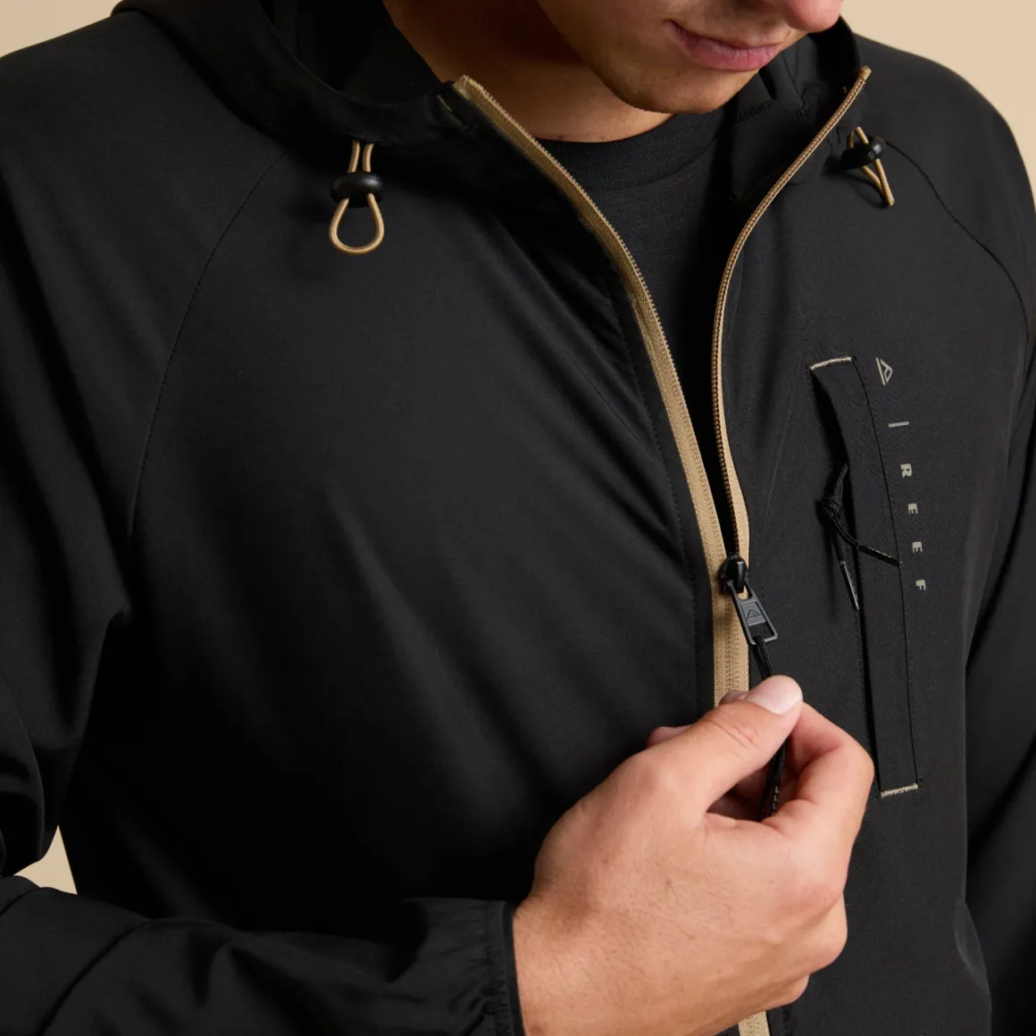 REEF Garvey UPF 40 Full Zip Jacket | Outerwear | Surf Shirts & Upf Apparel