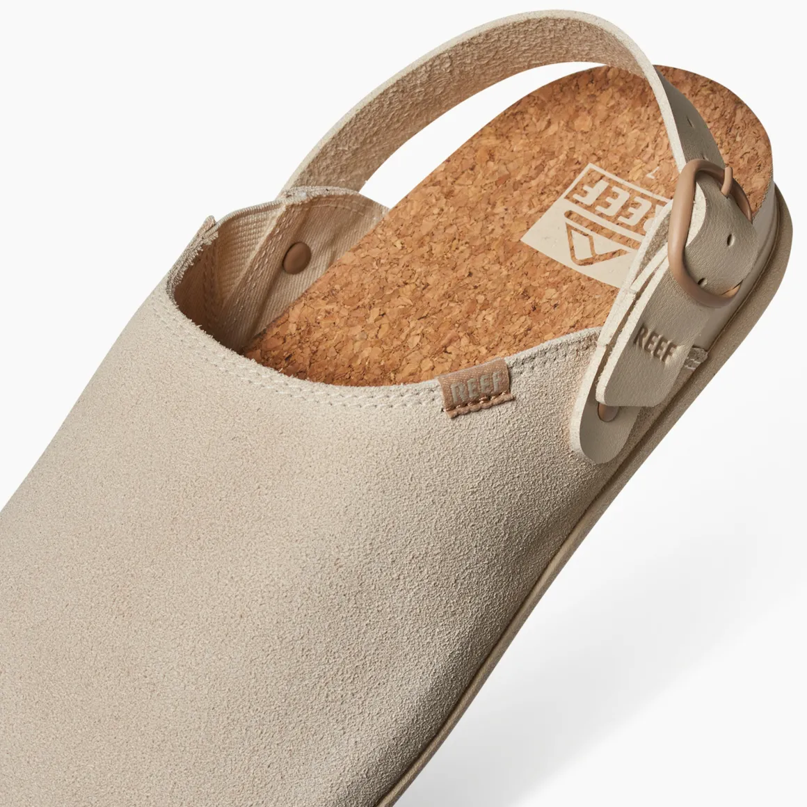 REEF Cushion Sage Suede | Women Clogs | Shoes